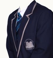 Boys Academy 360 Approved Year 7-10 Royal Blue Blazer with logo