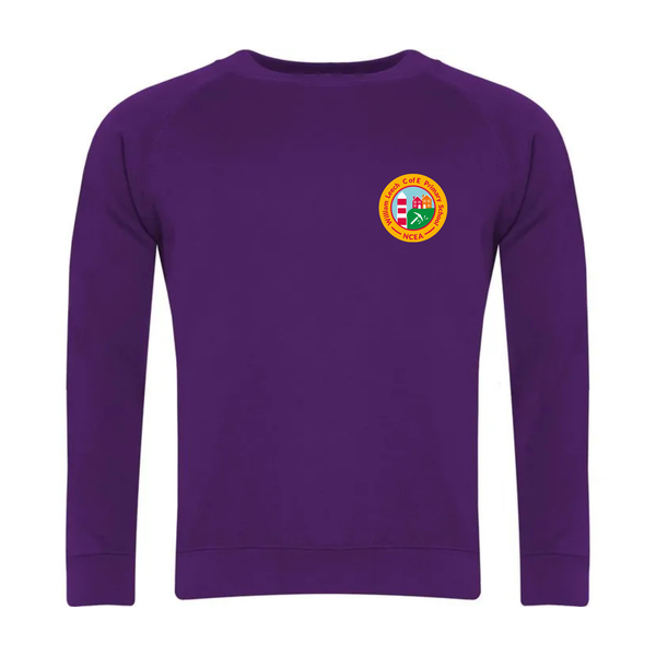 William Leech Primary School Logo Sweatshirt