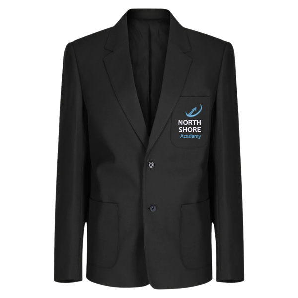 North Shore Academy Boys Badged Black Blazer
