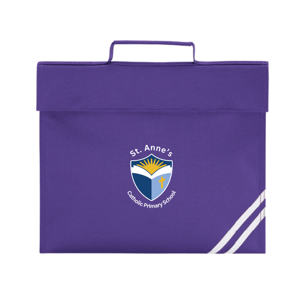 St Anne's Catholic School Purple Bookbag