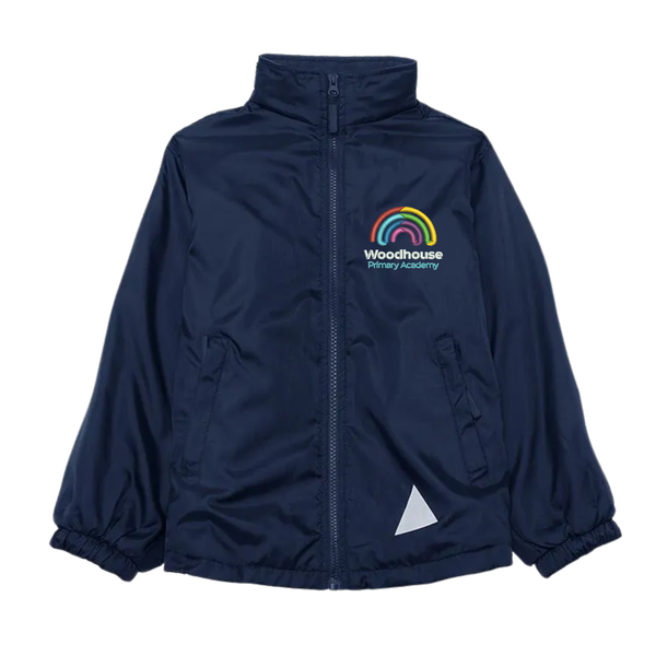 Woodhouse Primary School Navy Jacket with logo
