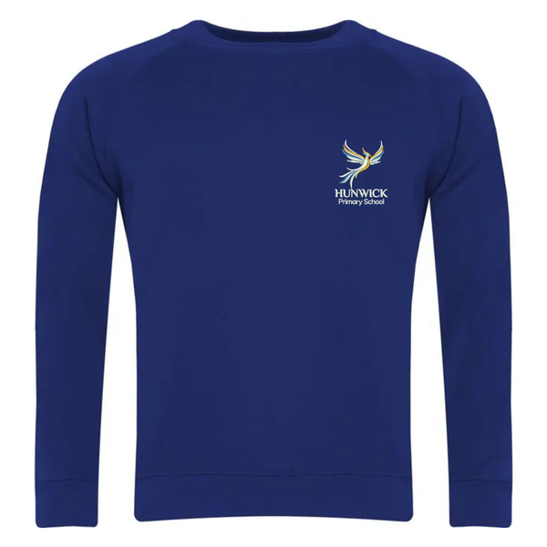 Hunwick Primary Royal School Sweatshirt with Logo