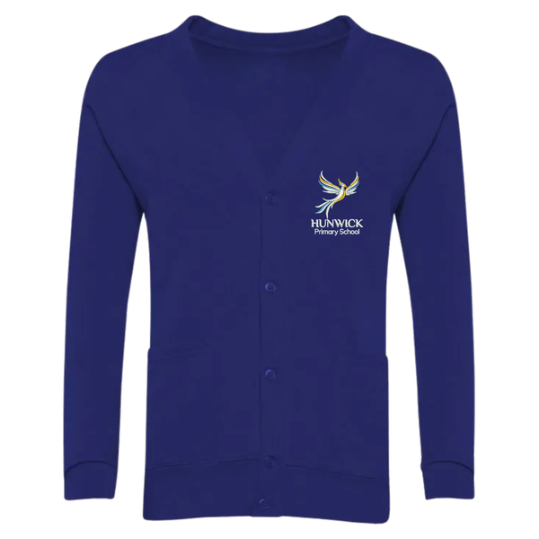 Hunwick Primary Royal School Cardigan with Logo