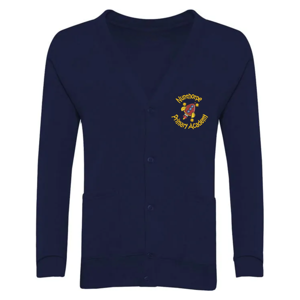 Nunthorpe Primary Navy School Cardigan with Logo