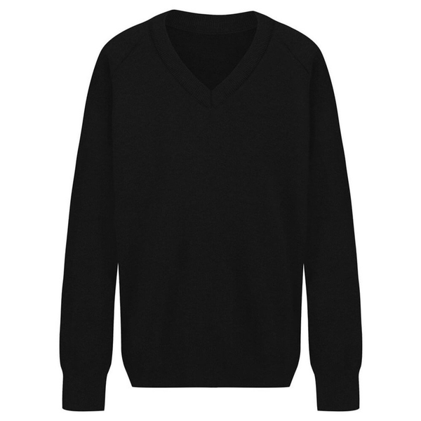 North Shore Academy Approved Plain Black Jumper
