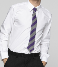 Whickham Year 8 (Sept 24) Purple Stripe Tie