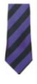 Stokesley School Year 11 (Sept 2024) Purple/black stripe Tie