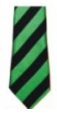 Stokesley School Year 8 (Sept 2024) Green/Black Stripe Tie