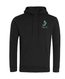 Peases West Primary Academy Black Hoody with Logo