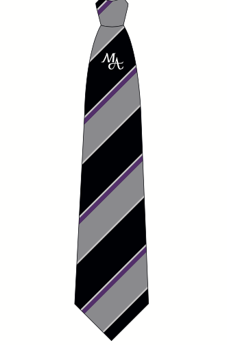 Monkwearmouth Academy Year 8 Grey Stripe tie (for Sept 24)