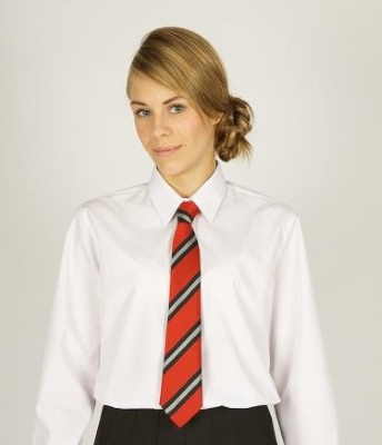 Biddick Academy Girls Trutex Long Sleeve Blouse- Twin Pack Non Iron