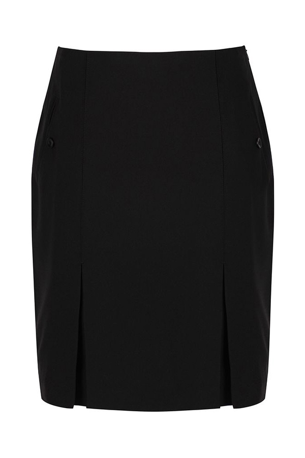 Greenfield Academy Girls Black Twin Pleat Skirt (Compulsory Style)