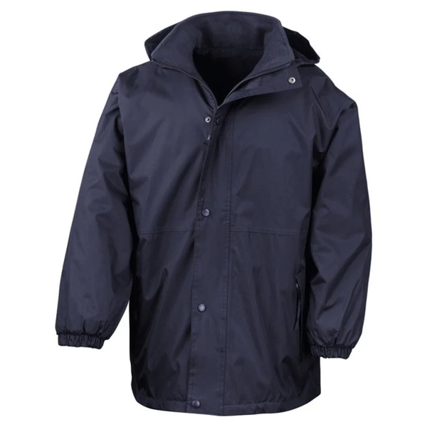 Junior High Academy Navy Reversible Rain Coat 