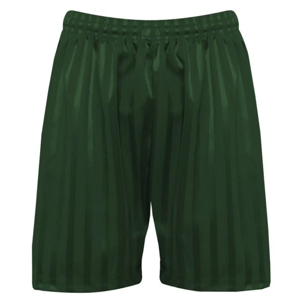 St Augustine Approved Bottle Green Shadow Stripe PE Shorts